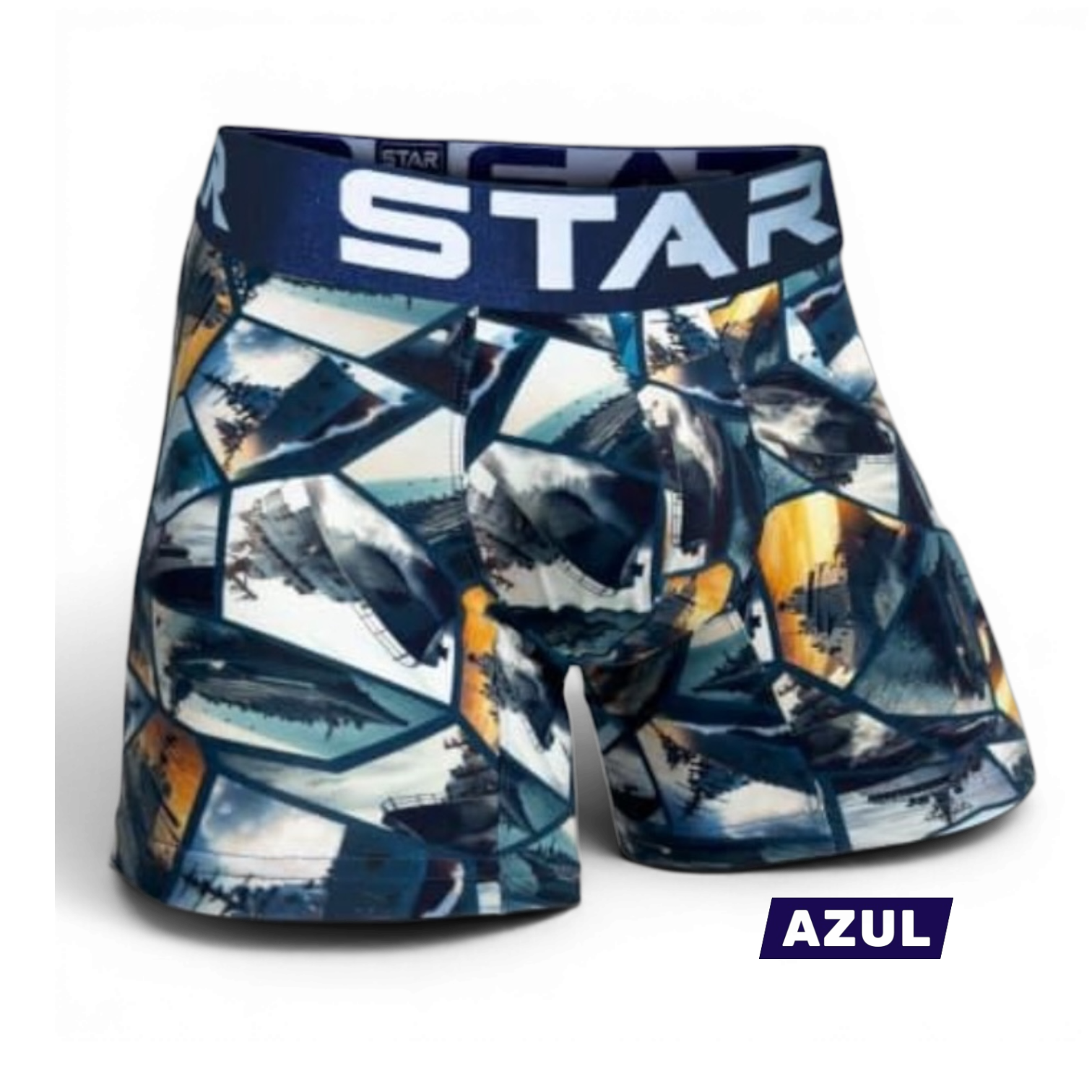 BOXER ARMY AZUL